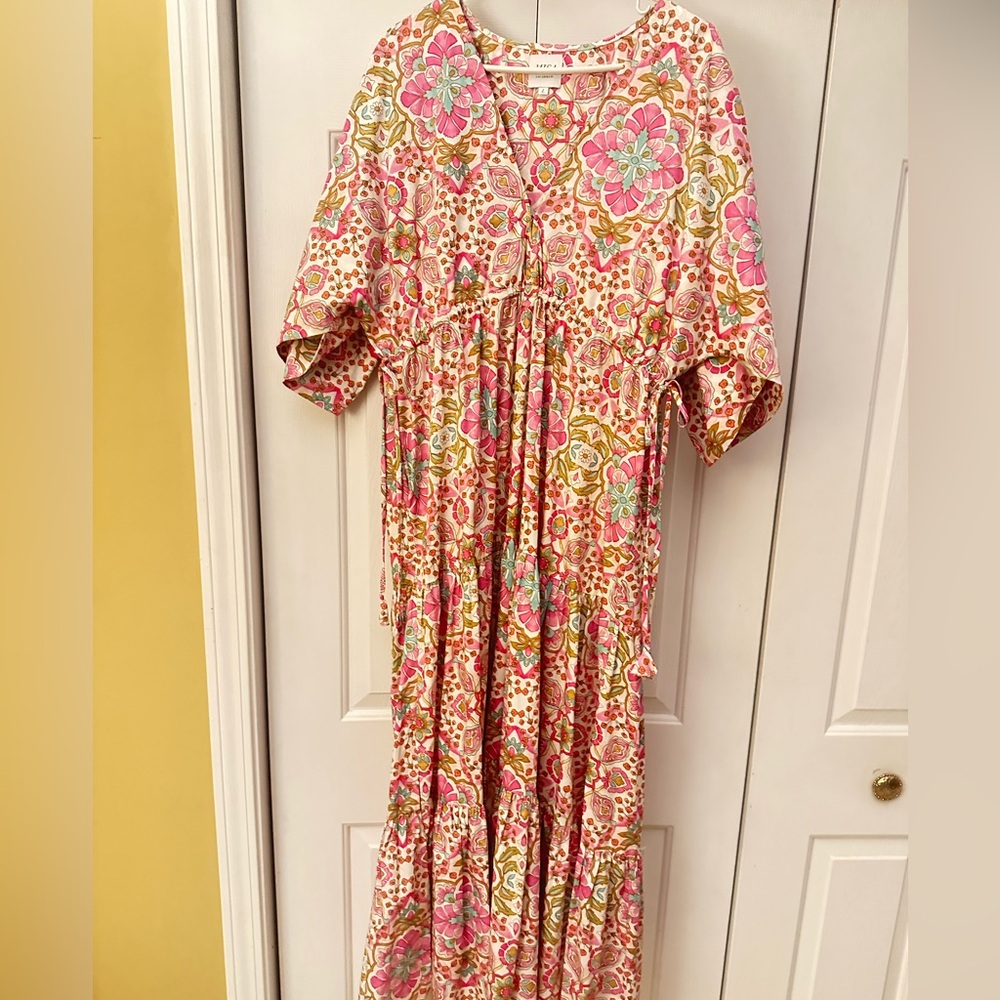 Misa Los Angeles YSA dress in verandah pink